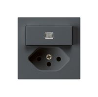 UP-Leuchtkombination A-R/1P+T13 anthrazit kallysto