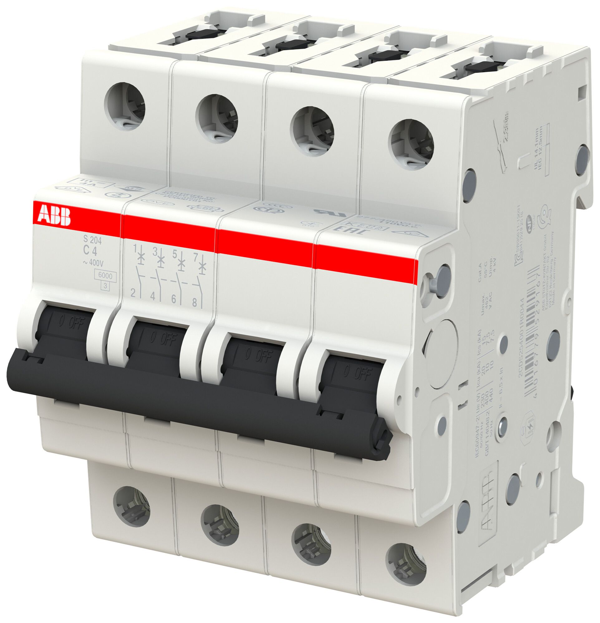 Socle à ficher SMISSLINE TP Power Bar système 250A 8 modules