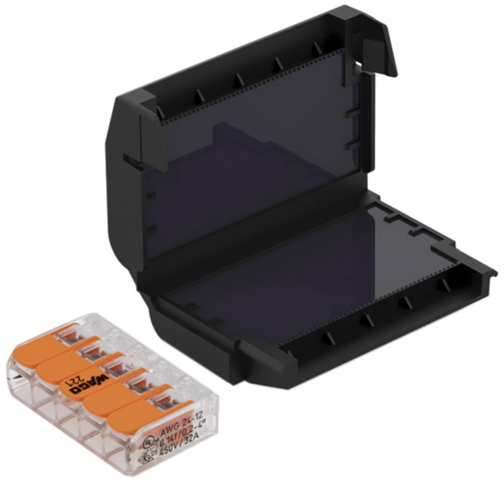 Verbindungsmuffe Cellpack EASY-PROTECT 215, 33.6×45.9×17.8mm, mit Klemmen