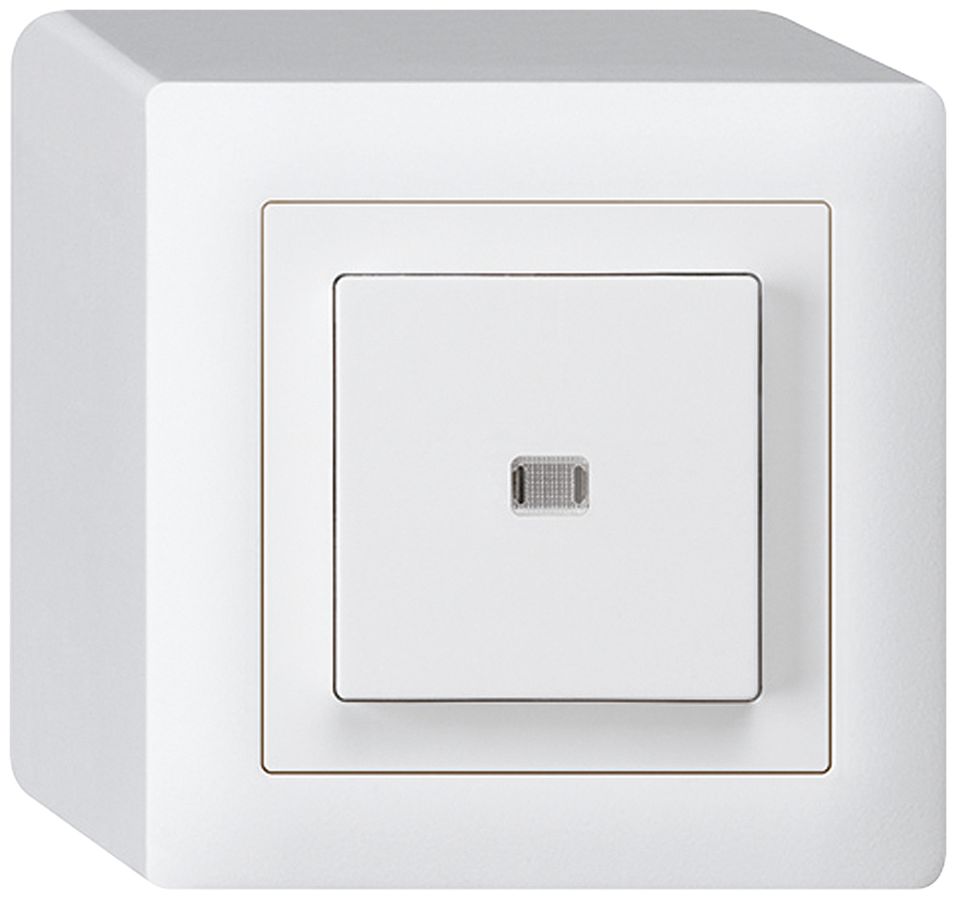 AP-Leuchtdruckschalter kallysto 3/1L weiss