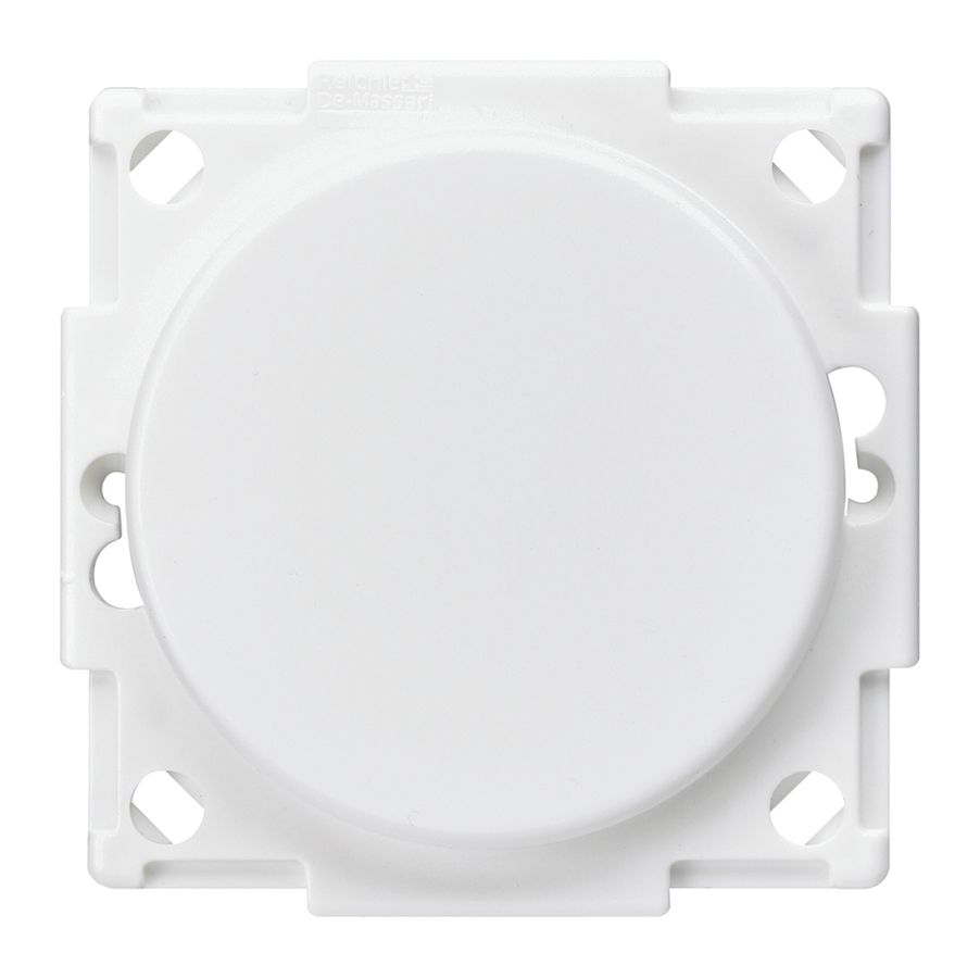 EB-Befestigungsplatte Hager blind weiss