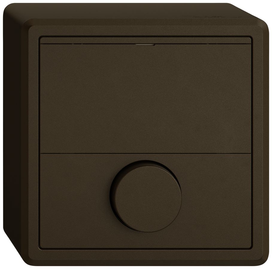 Poussoir de sonnerie AP EDIZIO.liv SNAPFIX® 6A 250V br