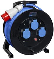 Kabelrolle DEM DB33242 3×T23 5×1.5mm² 33m Stecker 16A