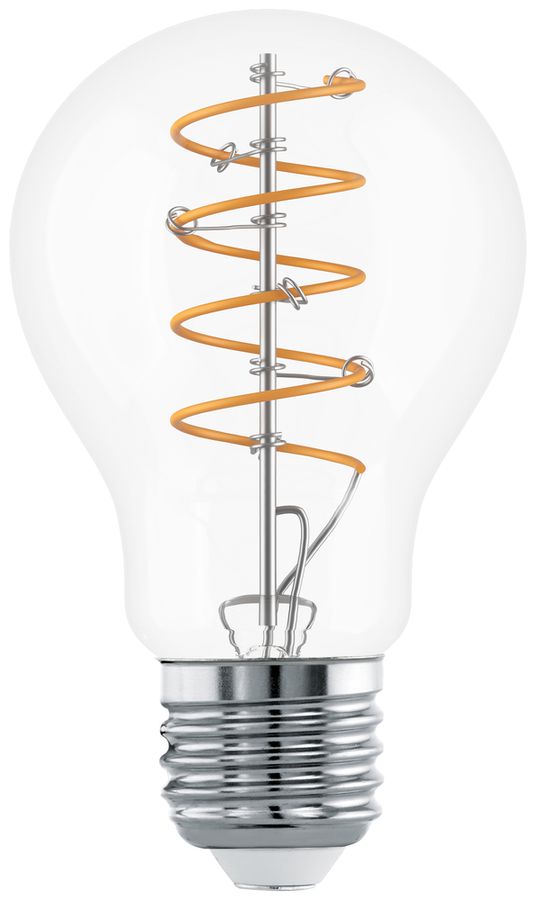 Lampe LED Eglo E27 7.3W 806lm 2700K 60×106mm A60 clair 360°