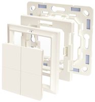 AP-Wandsender Shelly BLU Wall Switch 4+ Adapter Gira/Merten 4-Kan BLE weiss