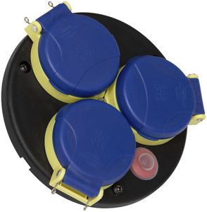 EB-Steckdose Typ 3×23 Brennenstuhl für Kabelrolle IP55