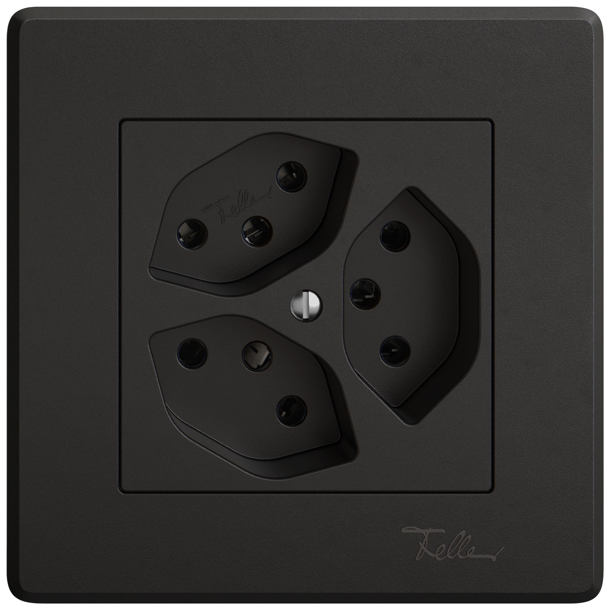 Prise ENC EDIZIO.liv SNAPFIX® 3×T13 no