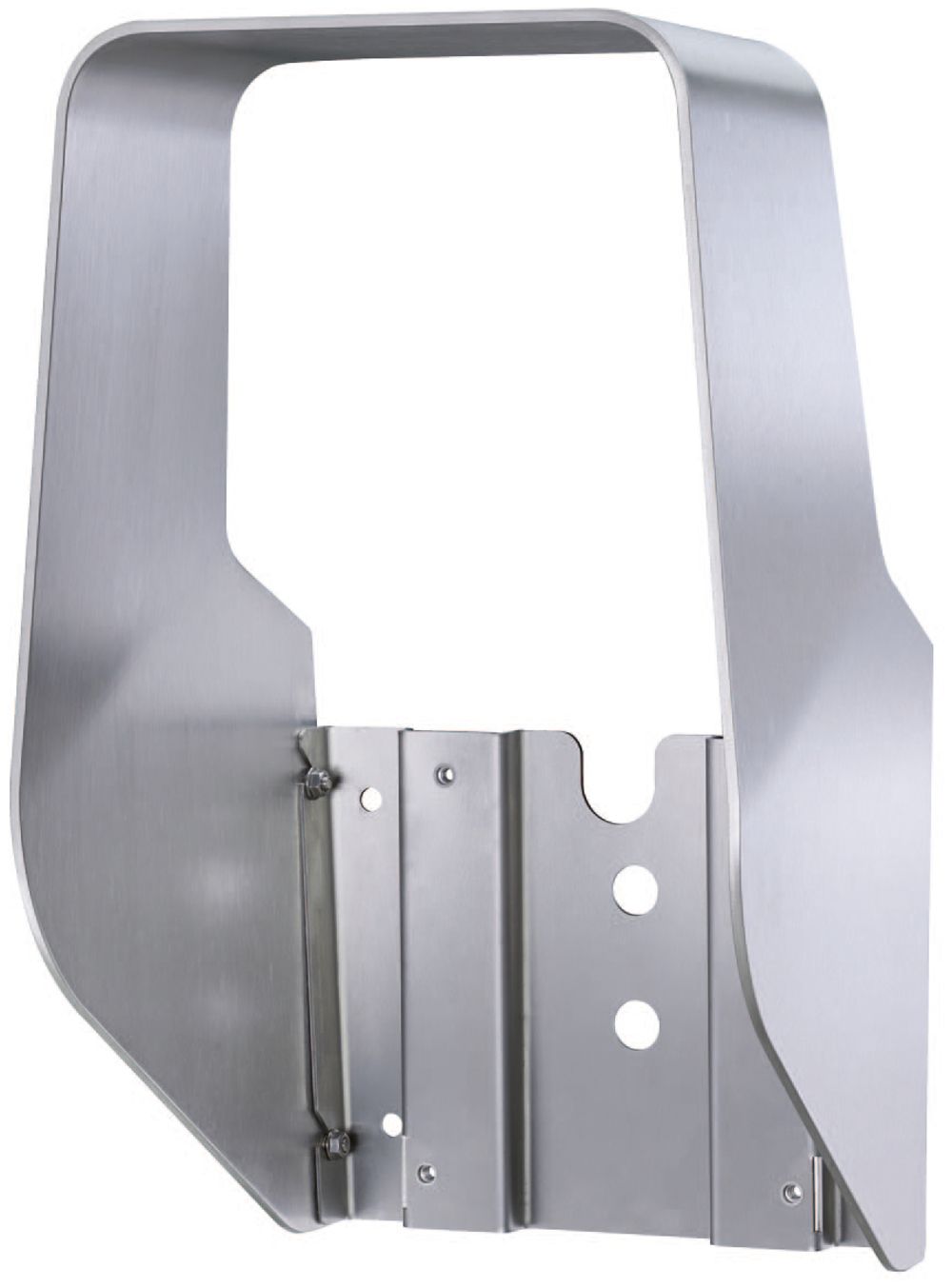 Toit de protection Mennekes inox à monter au mur pour AMTRON