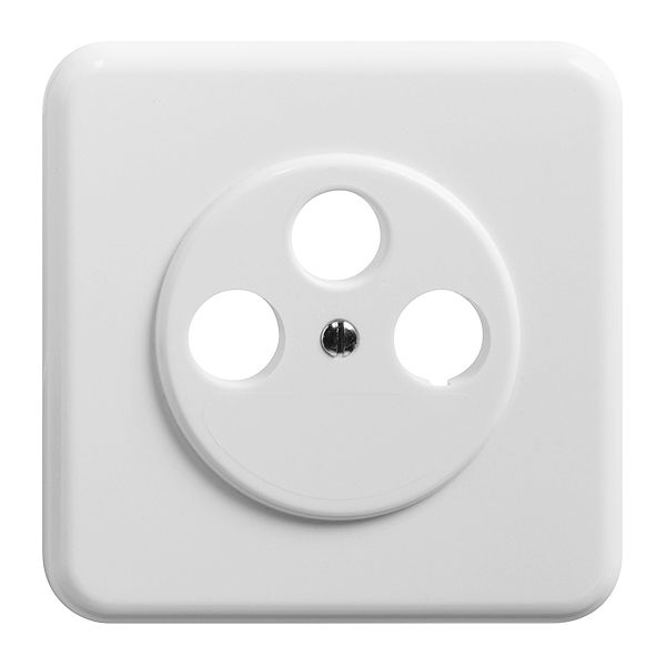 Placca di copertura TV/R/sat per do 53 bianco