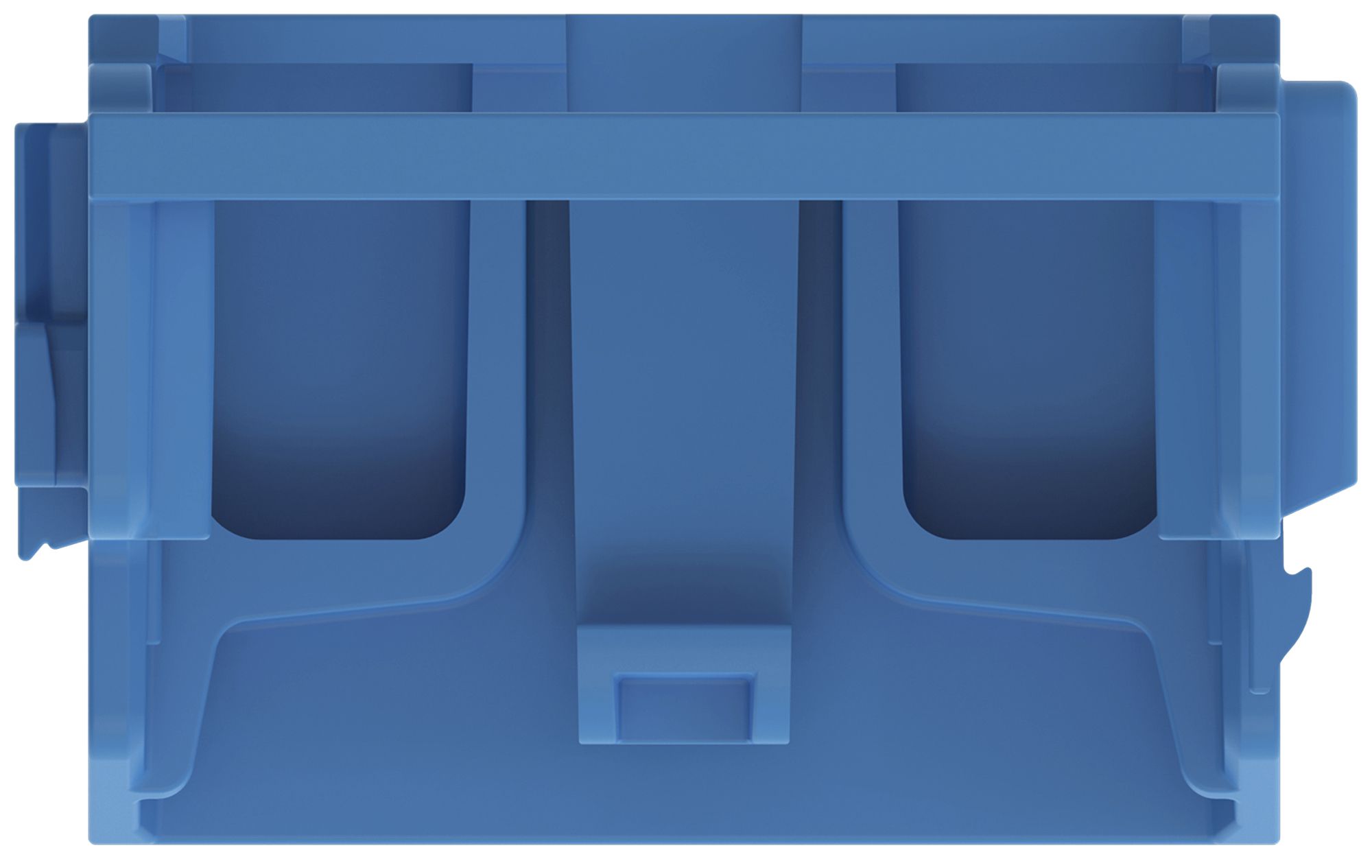 Befestigungsadapter WAGO o.Zugentlastung für 10×4mm² TH15 bl