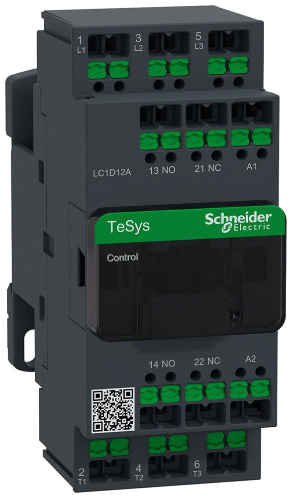 Leistungsschütz TeSys DECA 120VAC 3NO 25A 12A 440V 1NO 1NC