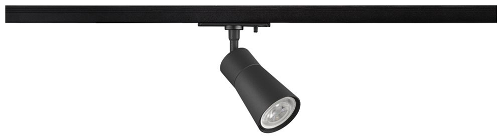 Spot SLV PURI 2.0 Cone GU10 1×6W REG AD1PH Ø55mm nero