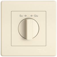 UP-Montageset EDIZIO.liv SNAPFIX® f.Schwenktaster m.Griff Su → ← Giù cr