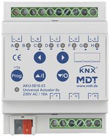 Attuatore-commutatore KNX AMD MDT AKU-0816.03 8-can 16A 230VAC 4UM