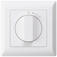 UP-SchwenkTaster 0<-1/2L weiss kallysto.line mit Drehgriff