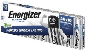 Batterie Lithium Energizer Ultimate FR6 1.5V, Box à 10 Stück