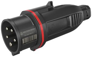 Fiche CEE NEO 5P 16A 380…415V 6h rouge IP54 borne à vis