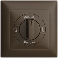 Kit front. Aut.-Manuale-Aut.- Manuale EDIZIOdue 88×88mm, coffee