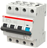 Disjoncteur différentiel ABB FS463MK SMISSLINE CL C-25A/300mA 3LN 10kA type F