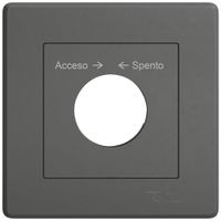 UP-Montageset EDIZIO.liv SNAPFIX® f.Schwenktaster Schloss Acceso → ← Spento dgu