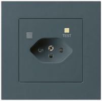 UP-Steckdose KPR T13 FI 30mA anthrazit