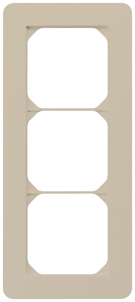 UP-Abdeckrahmen kallysto.trend 3×1 beige 94×214mm