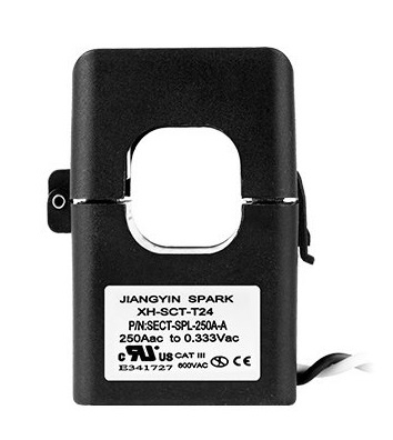 Stromsensor SolarEdge Split 250A, 24x25mm / 46.2x65.4mm