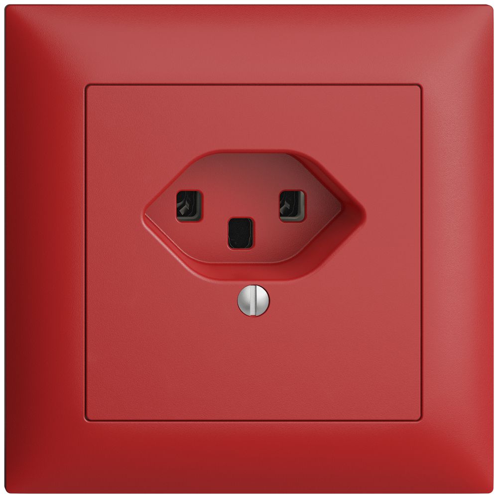 Prise ENC EDIZIOdue T23 16A berry, bornes à vis