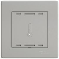 UP-Abdeckset EDIZIO.liv Wiser SNAPFIX® für Raumtemperatursensor 96×96mm hgu