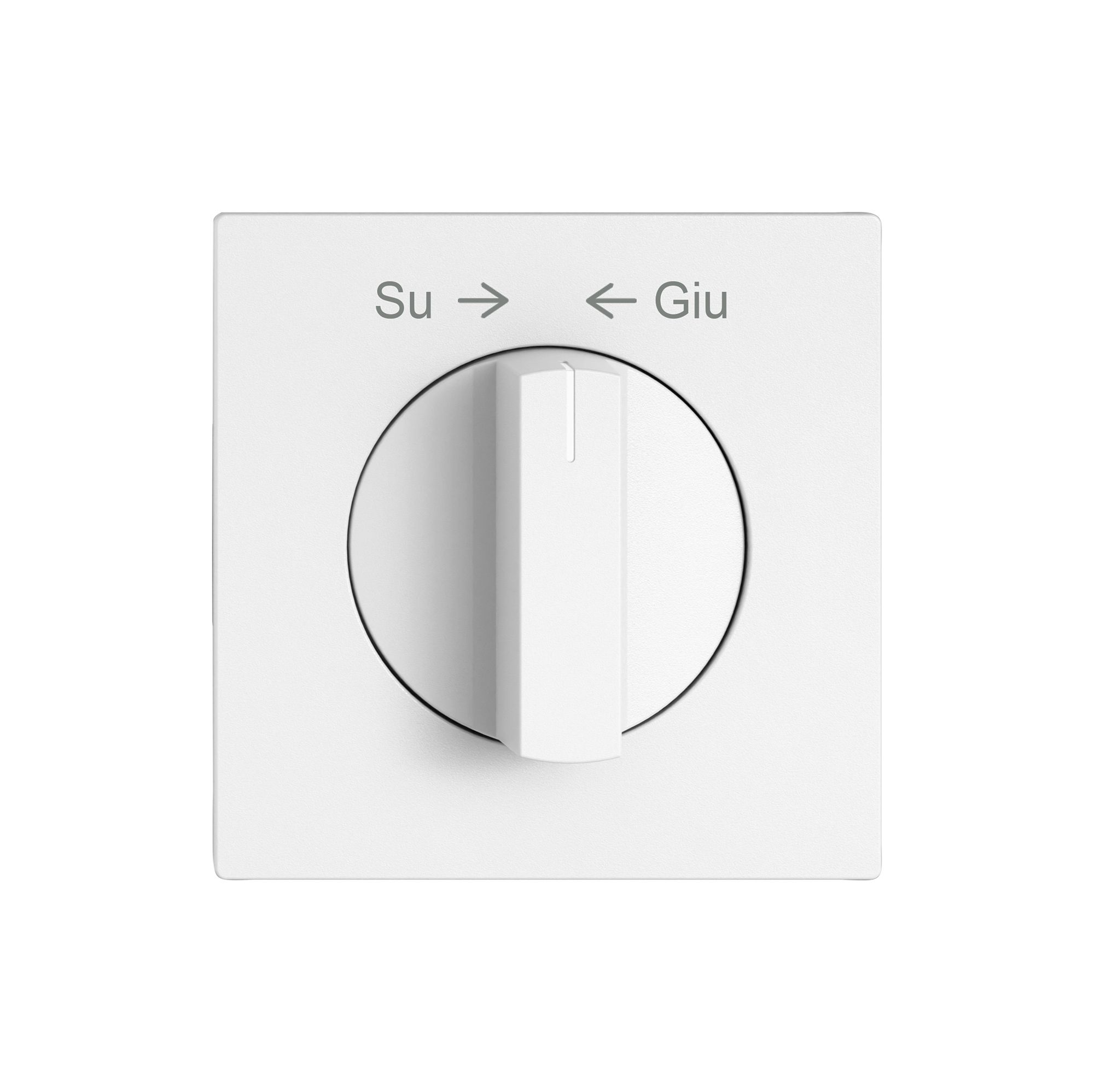 Montageset EDIZIO.liv SNAPFIX® f.Schwenktaster m.Griff Su → ← Giù ws