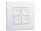 AP-RF-Wandsender Yokis TLM4T45P, 4 Tasten 2.4GHz 250m