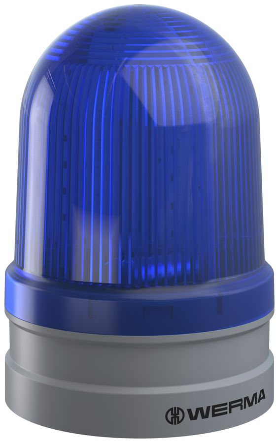 Blinkleuchte WERMA Maxi TwinLIGHT, 12/24VAC/DC, blau