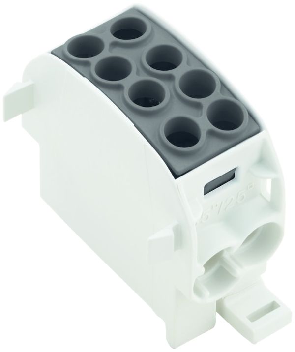 Bloc de distribution WM WPD 102 1P 202A 2×entr 2×sort 1.5…35mm² 1.5…25mm²