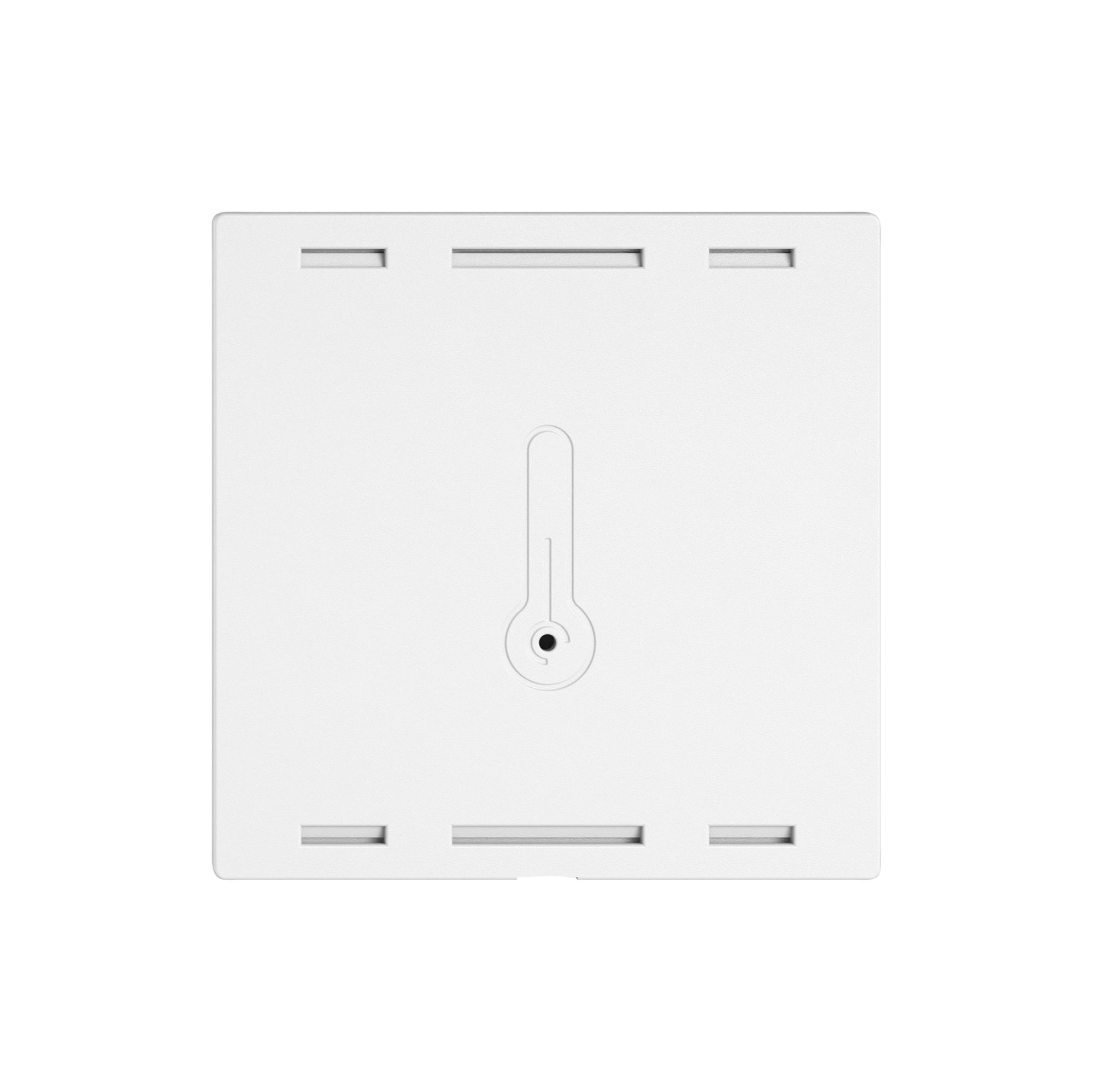 Raumtemperatursensor EDIZIO.liv Wiser SNAPFIX® K+ 230V 60×60mm ws