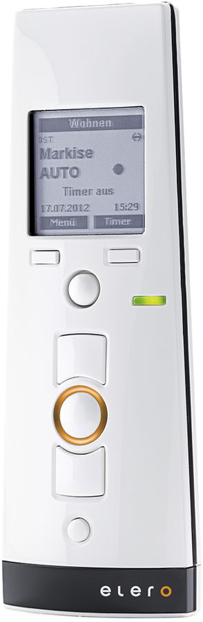 RF-Handsender elero ProLine TempoTel 2 weiss, 10 Kanäle