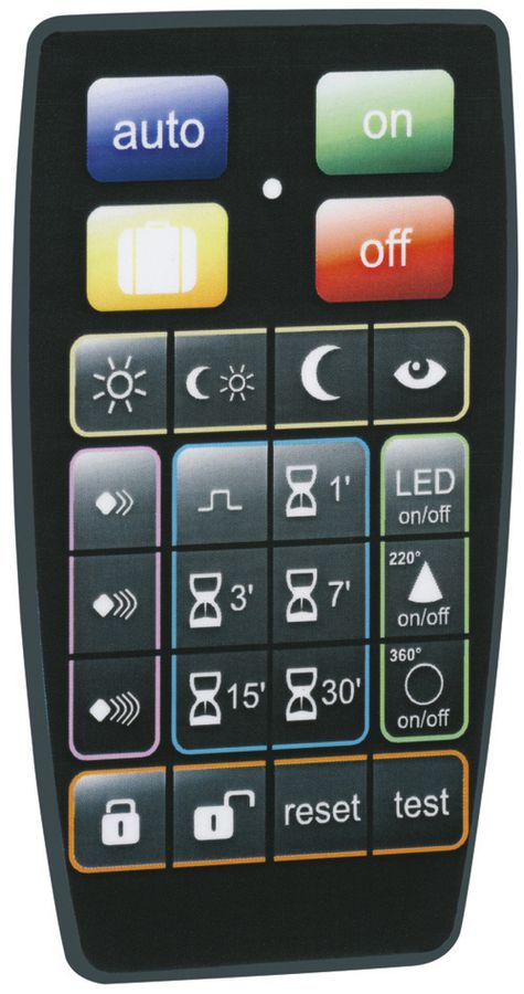 Télécommande Komfort pour EE85./86./87 Hager