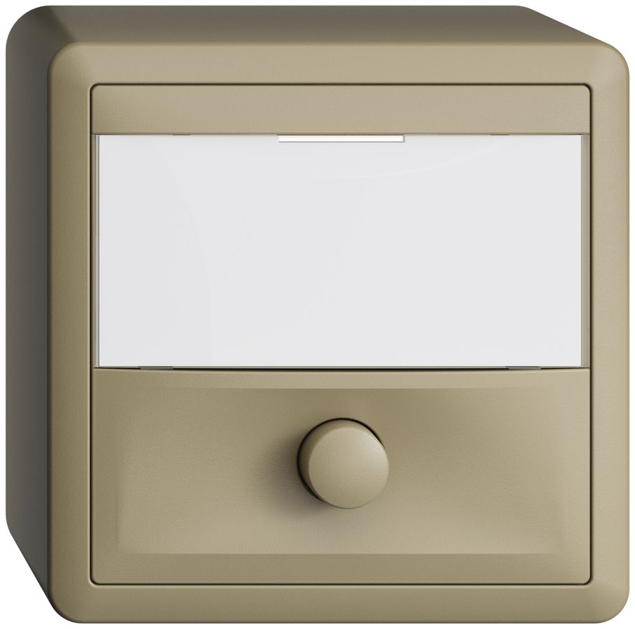 Tasto AP con porta-etichetta EDIZIOdue sand