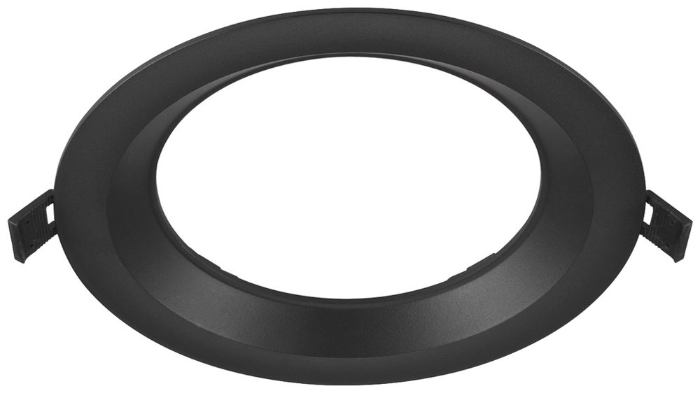 Einbaurahmen SLV DOWNLIGHT150 Kunststoff Ø176mm schwarz