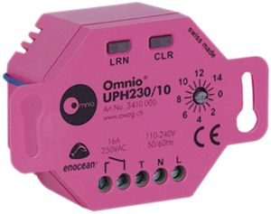 EB-RF-Thermostataktor Omnio UPH230/10 1-Kanal 230VAC 8A