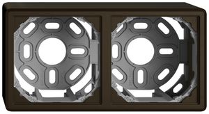 En-tête AP EDIZIO.liv SNAPFIX® 1×2 pour combinaisons au choix brun
