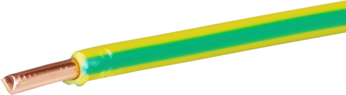 T-Draht 6mm² grün-gelb Eca