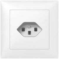 UP-Steckdose SIDUS B T23 weiss