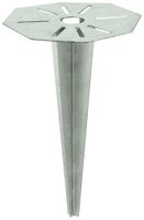 Erdspiess Eglo CUBA Stahl 200×300mm Edelstahl