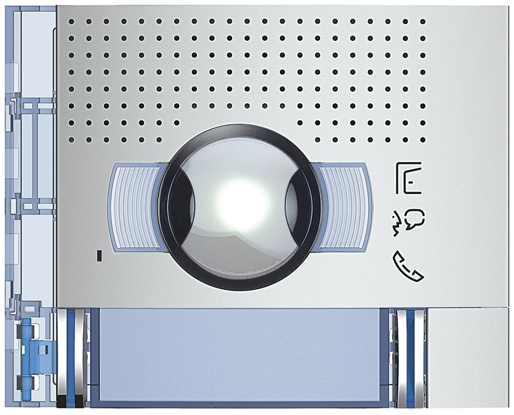 Façade pour module haut-parleur/caméra de porte 96° Sfera avec 2 boutons al