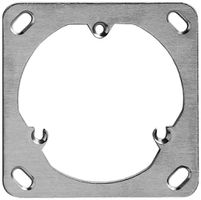 Befestigungsplatte Gr.I 70×70 ABB für Steckdose 3×T12/3×T13