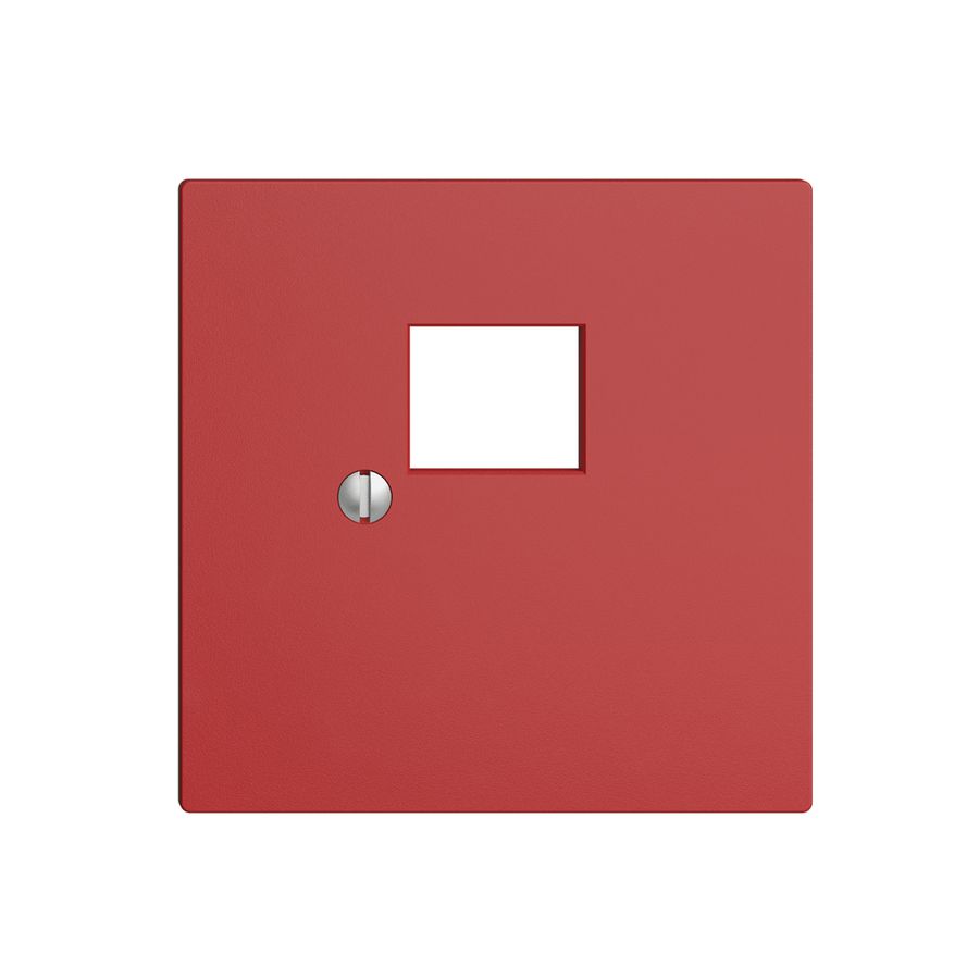 Frontplatte 1×RJ45 berry R&M EDIZIOdue swissline