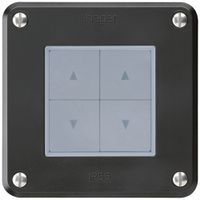 UP-Storentaster robusto IP55 schwarz mit 4 Funktionstasten für Kombination