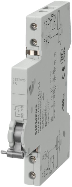 Fehlersignalschalter Siemens SENTRON für LS und FI/LS, 1S+1Ö