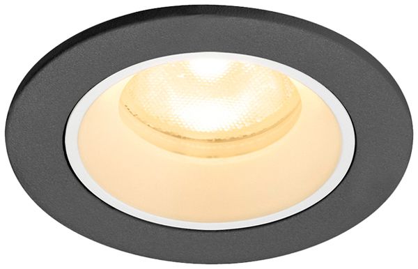 LED-Downlight SLV NUMINOS XS 6.9W 950lm 3000K WB DALI Ø65×45mm sz/ws