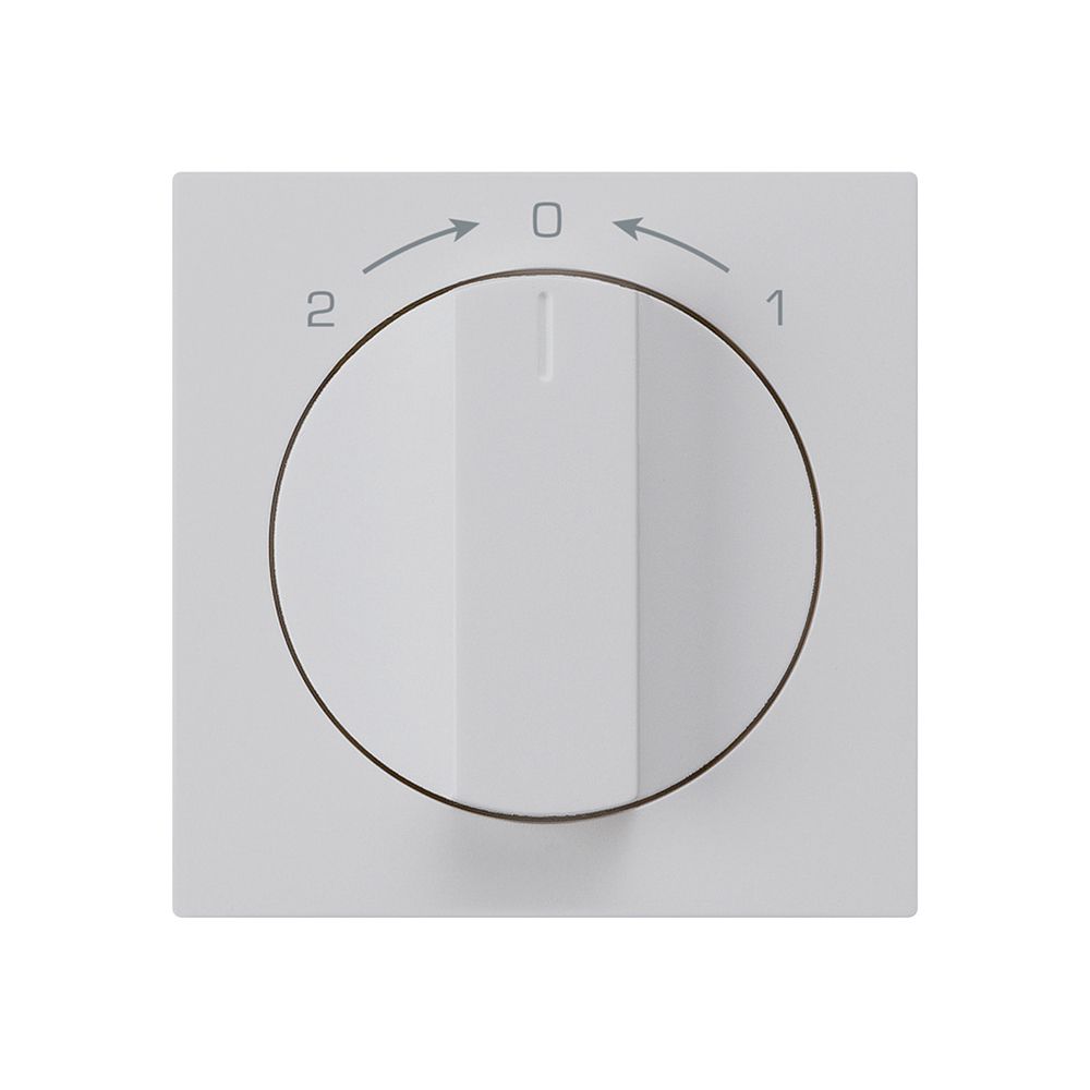 Frontset für Schwenktaster hellgrau 60×60mm kallysto 1->0<-2